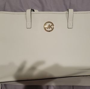 White Michael Kors Purse